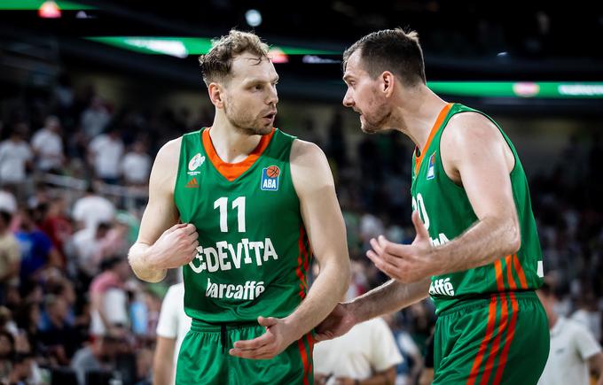 Cedevita Olimpija : Crvena zvezda liga ABA | Foto: Vid Ponikvar