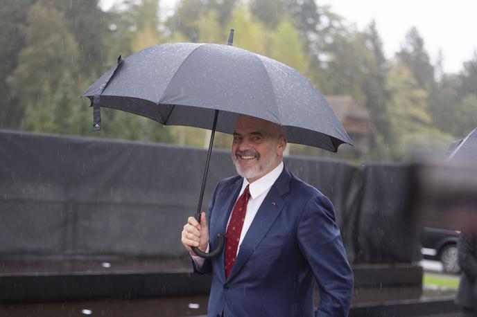 Vrh EU - Zahodni Balkan. Edi Rama | Edi Rama se za svoje vedenje ne namerava opravičiti. | Foto Bojan Puhek