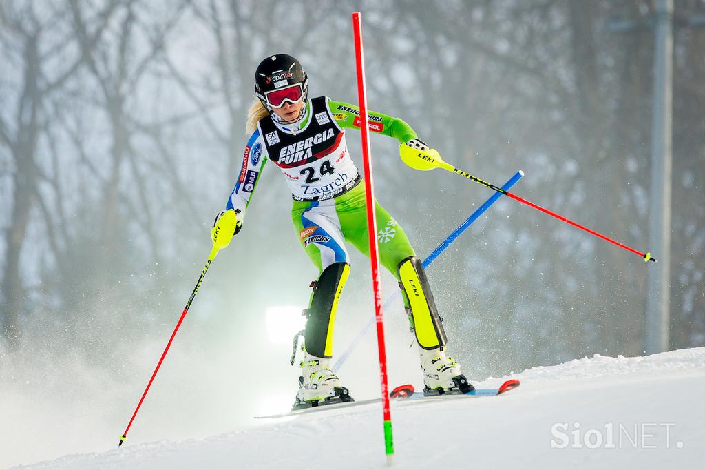 slalom ženske zagreb