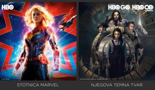 Njegova temna tvar, Zelena knjiga in Stotnica Marvel