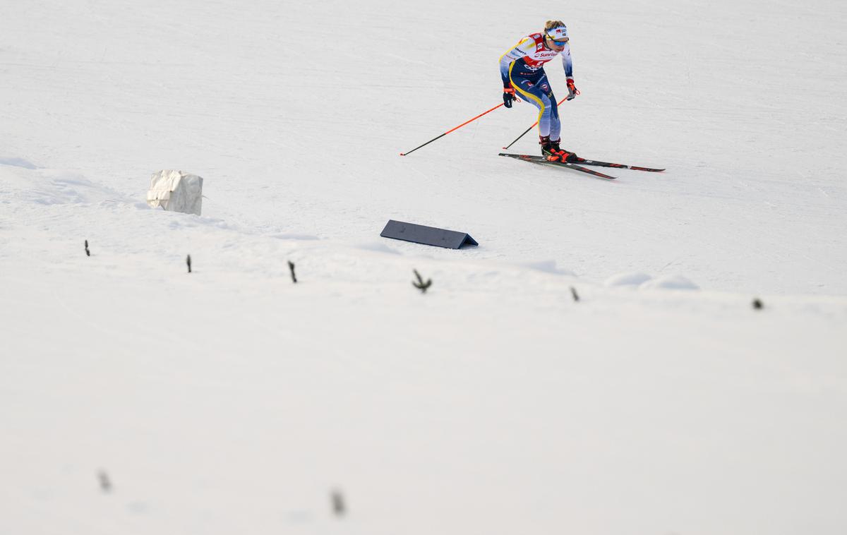 Emma Ribom | Slovenk danes v Davosu ni bilo na startu, najhitrejši na ženskih tekmi pa sta bili Švedinji Emma Ribom (na sliki) in Jonna Sundling. | Foto Guliverimage