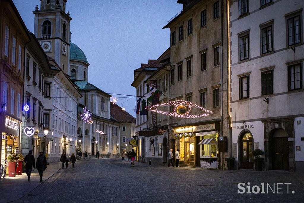 prižig luči, božič, prazniki