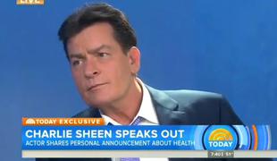 Charlie Sheen: Res je, sem HIV-pozitiven