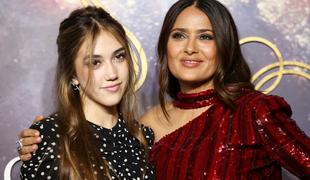 Salma Hayek pokazala svojo mlado dvojnico, hčer Valentino