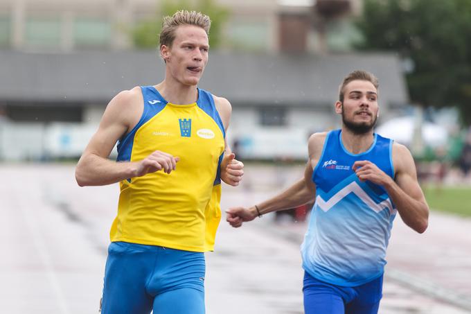 Luka Janežič: Normi za SP v teku na 400 m se vse bolj približujem.  | Foto: Peter Kastelic