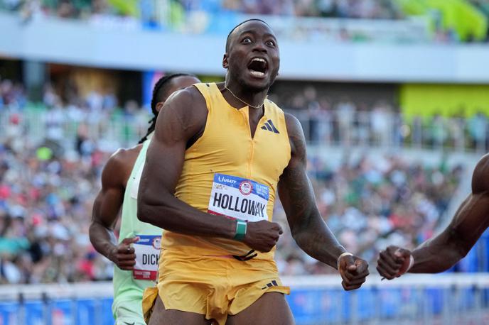 Grant Holloway | Grant Holloway je tekel četrti najhitrejši čas v zgodovini. | Foto Reuters