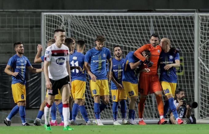 Celjani so v kvalifikacijah za ligo prvakov premagali Dundalk, a vseeno končali evropsko sezono krepko pred Irci. | Foto: Vid Ponikvar