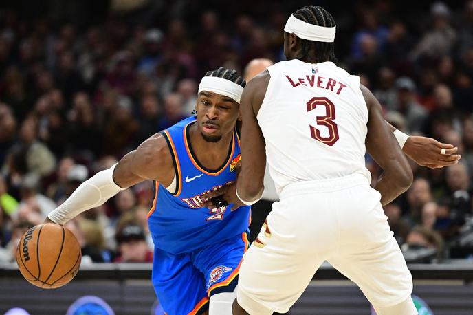 Oklahoma City Thunder | Oklahoma City Thunder je sredi tedna izgubila proti Cleveland Cavaliersom. | Foto Reuters