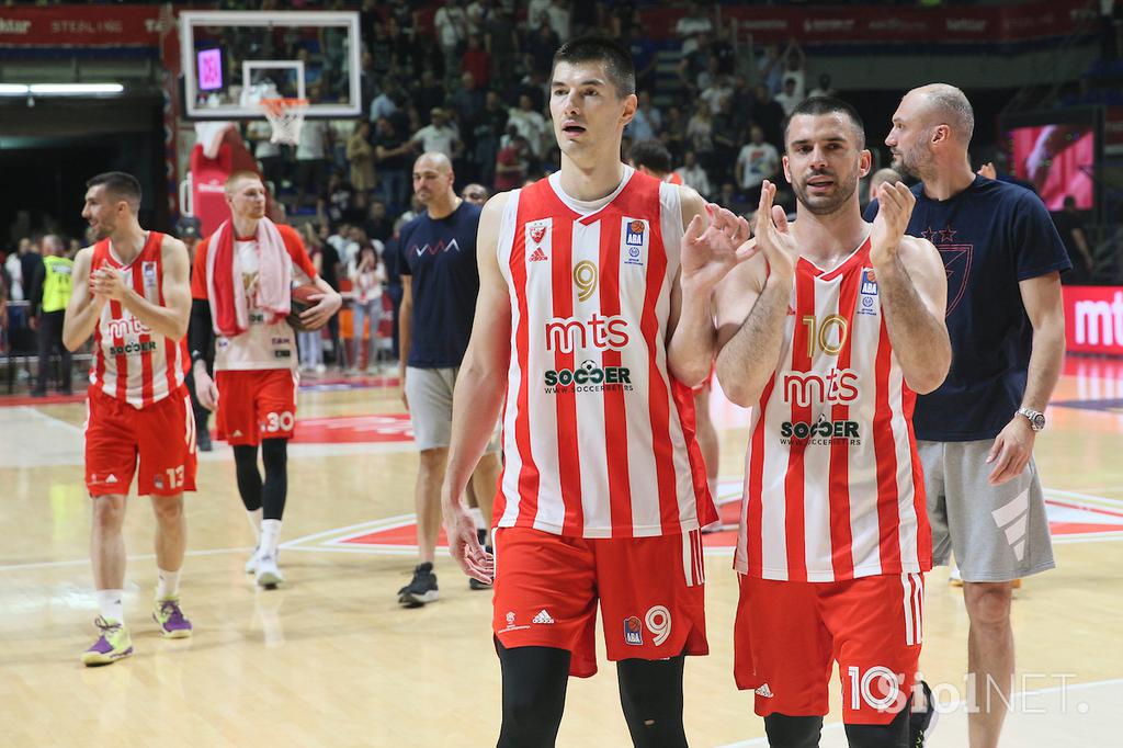 Crvena zvezda : Cedevita Olimpija, liga ABA, polfinale 3. tekma