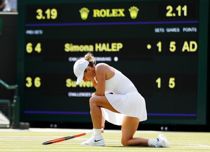 Simona Halep mora na prisilni počitek. | Foto: Reuters