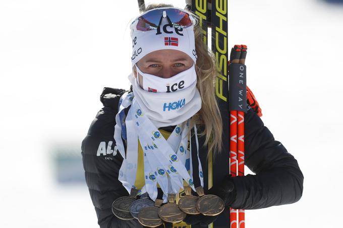 Za Tiril Eckhoff je izjemno prvenstvo. | Foto: Guliverimage/Vladimir Fedorenko