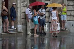 Prihodnji teden bo hladneje in deževno