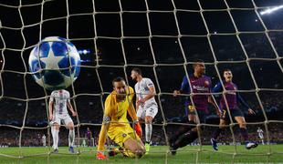 Handanović poražen iz Barcelone, Oblak se potolčen vrača v Madrid