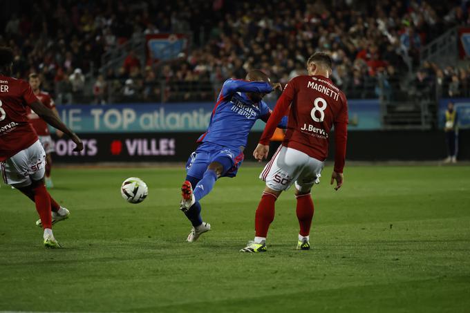 Brest je ugnal Lyon. | Foto: Reuters