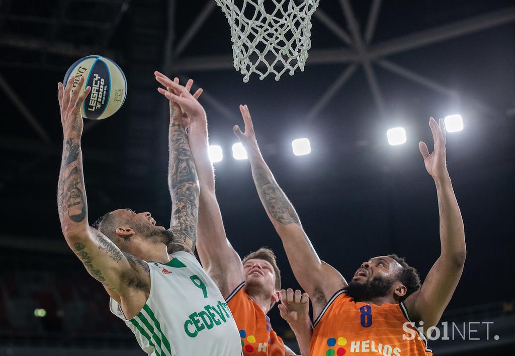 Finale DP v košarki (2. tekma): Cedevita Olimpija - Helios Suns