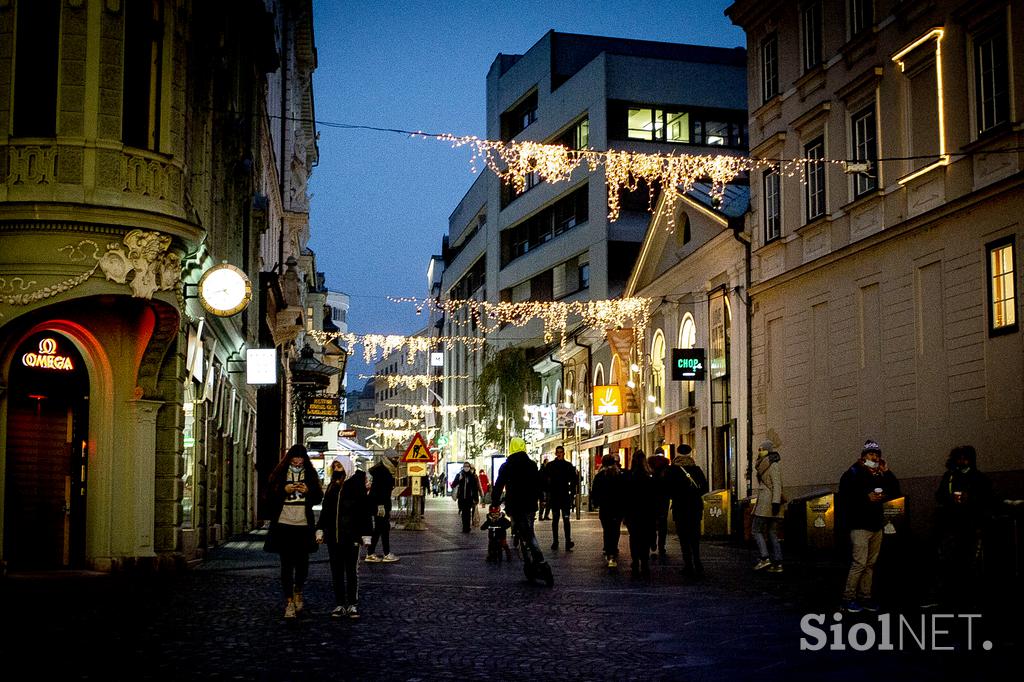 prižig luči, božič, prazniki