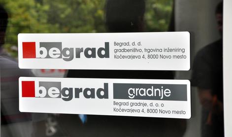 V stečaju družbe Begrad gradnje za 18,7 milijona terjatev