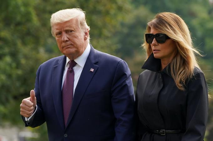 Melania bo prva dama Združenih držav Amerike le še slaba dva meseca. | Foto: Reuters