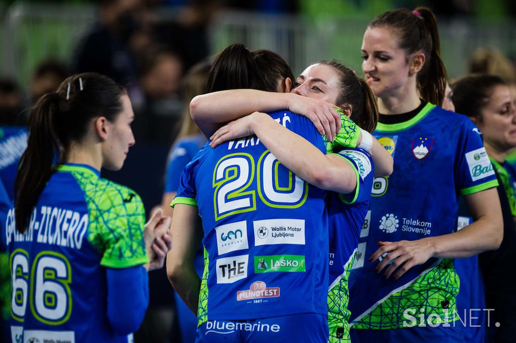 EHF Euro2022: Slovenija - Madžarska, slovenska ženska rokometna reprezentanca