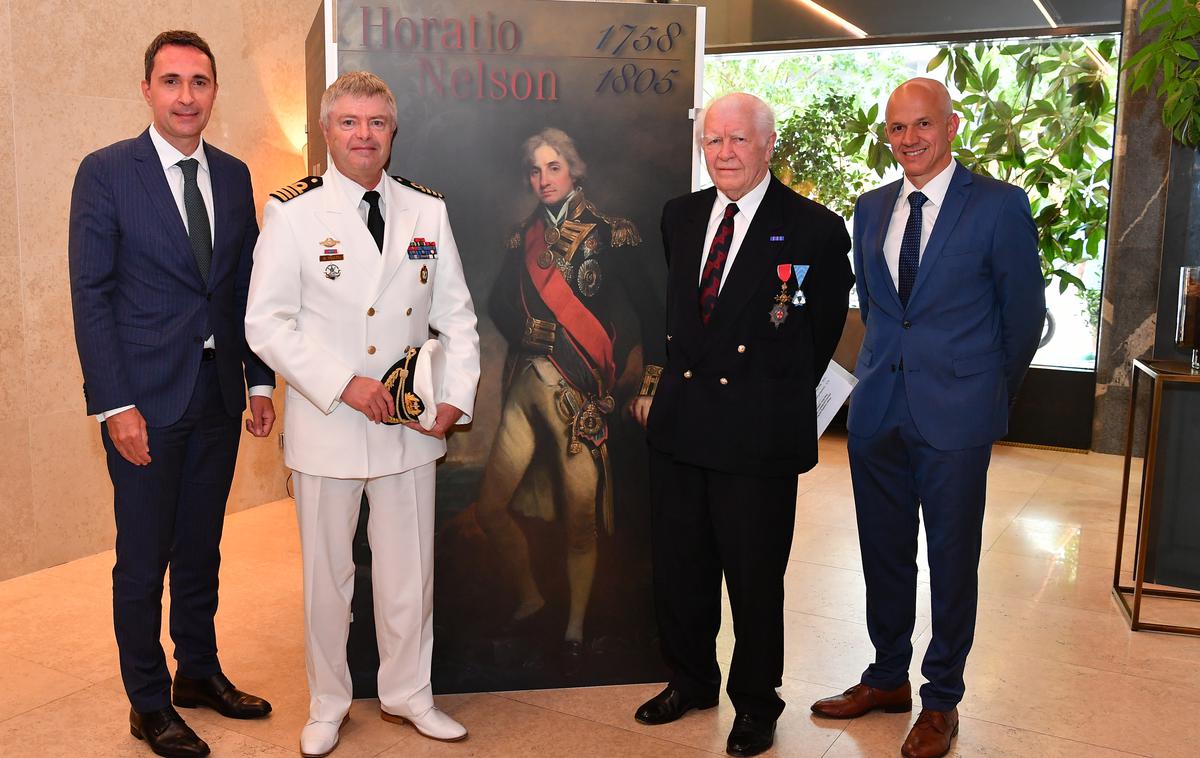 admiral Nelson, razstava, PVZ | Odprtje razstave o admiralu Nelsonu in njegovem obisku Ljubljane v središču slovenskega glavnega mesta | Foto Pewter Požar za Park vojaške zgodovine