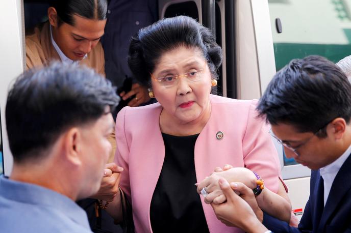 Imelda Marcos | Na zabavi ob 90. rojstnem dnevu Imelde Marcos se je s hrano zastrupilo več kot 240 ljudi. | Foto Reuters