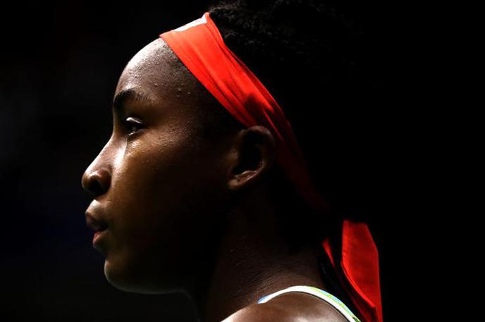 Coco Gauff | Coco Gauff bo zaradi pozitivnega testa na novi koronvirus izpustila olimpijske igre. | Foto Gulliver/Getty Images