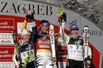 Maria Riesch tretjič zapored slalomska kraljica