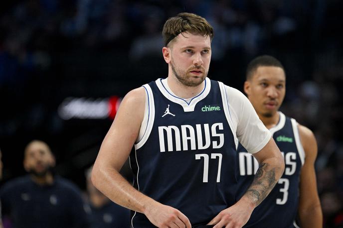 Luka Dončić Dallas Mavericks | Luka Dončić je dosegel svoj deveti trojni dvojček sezone, a z Dallasom ostal brez zmage. | Foto Reuters