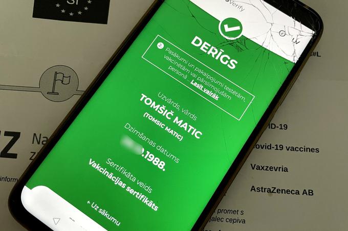 Covid app | Foto: Matic Tomšič