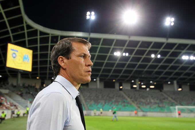 Rudi Garcia je pred tremi leti gostoval tudi v Sloveniji, ko je vodil Marseille in v Stožicah remiziral proti Domžalam (1:1). | Foto: Morgan Kristan / Sportida