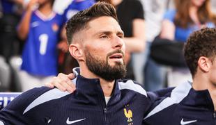 Olivier Giroud se je uradno poslovil od reprezentance: Prišel je strašen trenutek