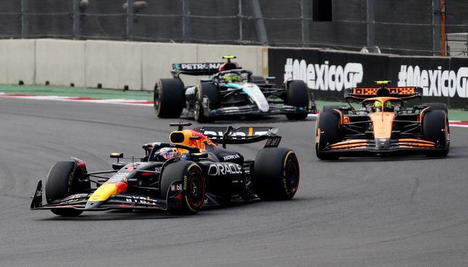 Lando Norris in Max Verstappen | Foto: Reuters