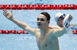 Milak Phelpsu odvzel rekord na 200 m delfin #video