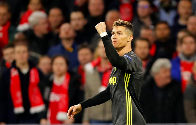 Cristiano Ronaldo bi si lahko prvi naslov italijanskega prvaka v karieri priboril že konec tedna, ko bo v soboto gostil Fiorentino. Pred tem se lahko s staro damo uvrsti v polfinale lige prvakov. | Foto: Reuters