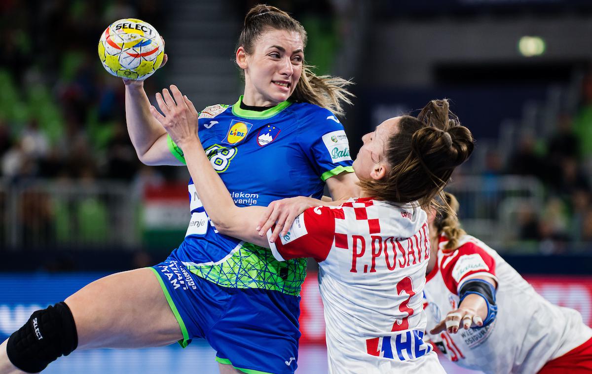 EHF Euro22: Slovenija - Hrvaška Nina Zulić | Nina Zulić | Foto Grega Valančič/Sportida