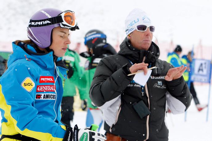 Tina Maze in Livio Magoni | Bo Livio Magoni po sodelovanju s Tino Maze prevzel še Meto Hrovat? | Foto Guliver Image