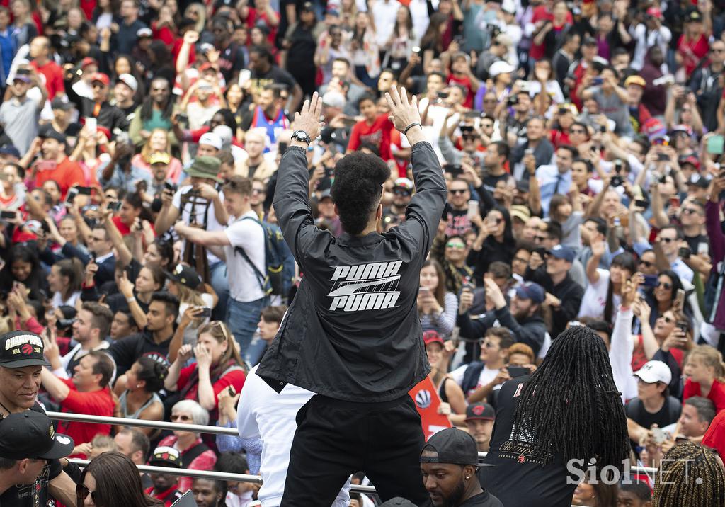 Slavje NBA naslova Toronto Raptors