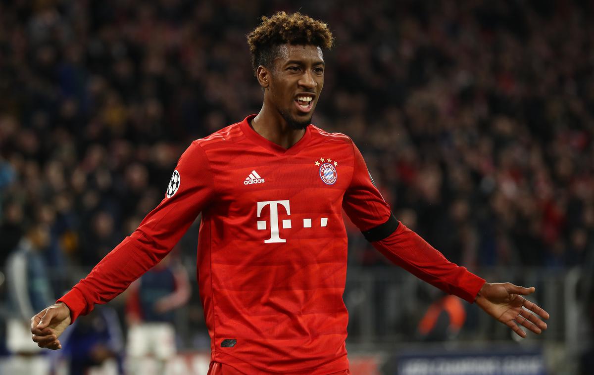 Kingsley Coman | Produkt PSG-jeve akademije Kinglsey Coman je po osvojeni lovoriki sočustovoval z razočaranimi Parižani. | Foto Getty Images