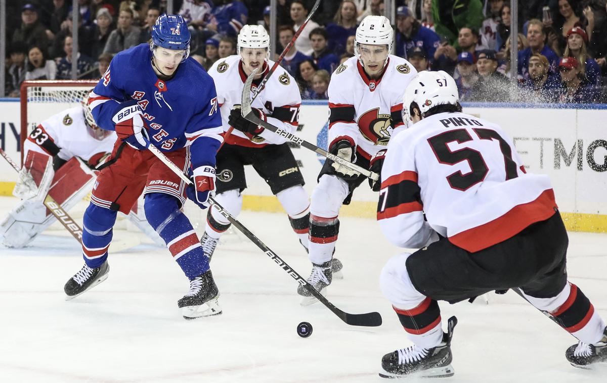 Ottawa Senators | New York Rangers še iščejo lansko formo, a končnica jim ne bi smela uiti.  | Foto Reuters