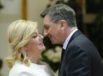 Kolinda Grabar-Kitarović in Borut Pahor