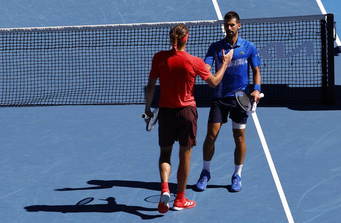 Alexander Zverev se bo v nedeljskem finalu OP Avstralije pomeril s prvim nosilcem Jannikom Sinnerjem. | Foto: Reuters