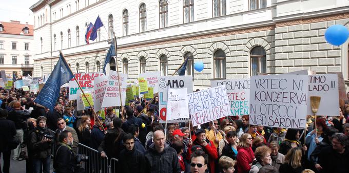 Gospodarska zbornica Slovenije kot glavni predstavnik delodajalcev v socialnem dialogu večino energije že nekaj časa preusmerja v javni sektor, ki je v zadnjih letih večkrat stavkal. | Foto: STA ,