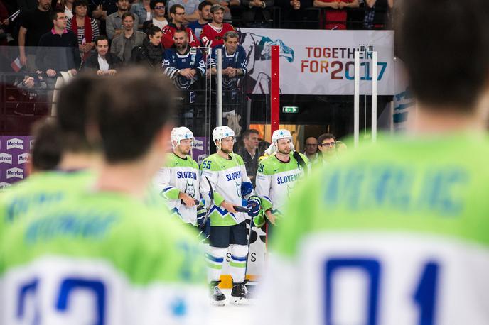 Slovenija Francija hokej | Foto Vid Ponikvar