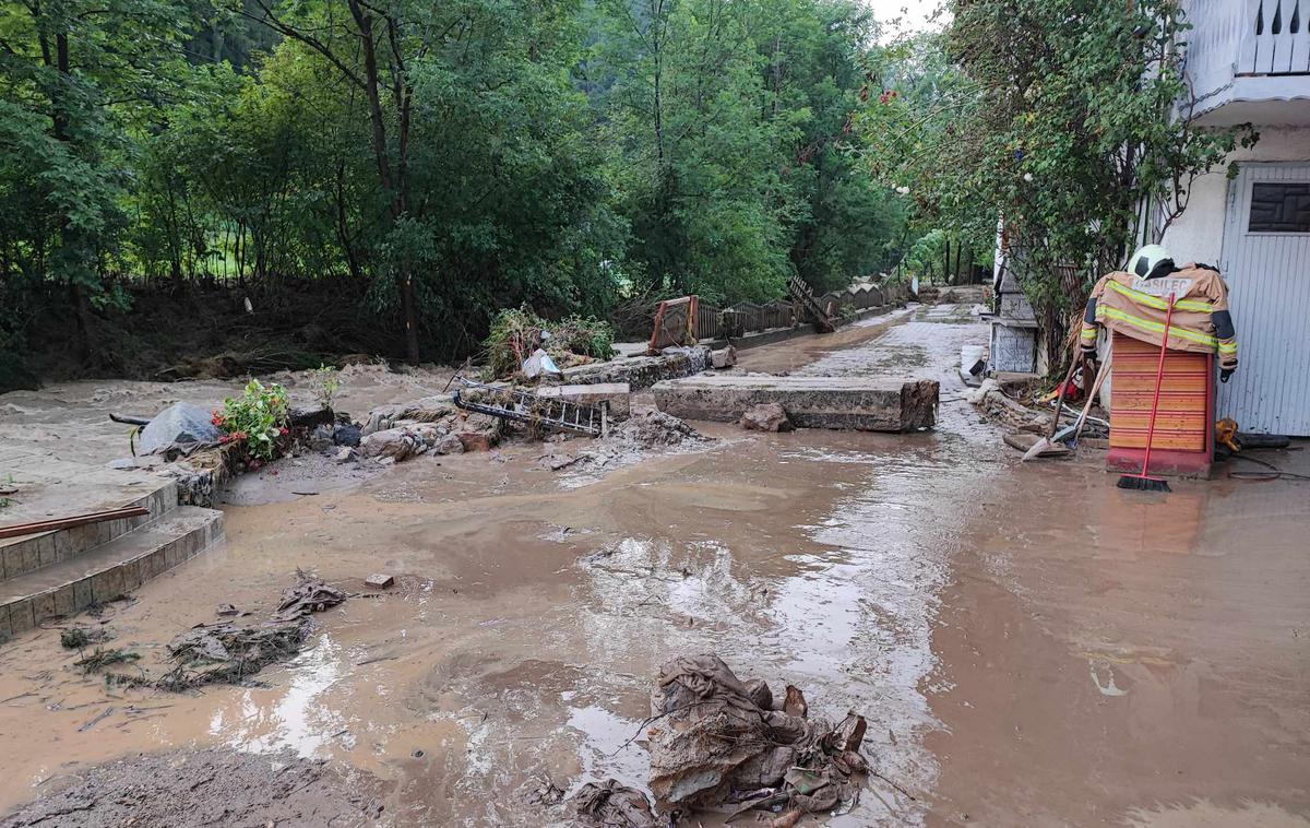 poplave Slovenj Gradec | V slovenjgraški občini sta zaradi posledic lanskih poplav brez doma ostali dve družini. | Foto RKS