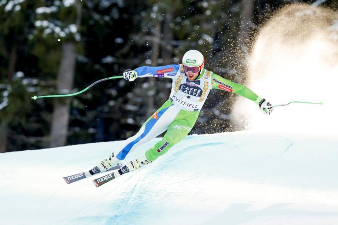 Tako je proti prvi zmagi drvel Boštjan Kline. | Foto: Reuters