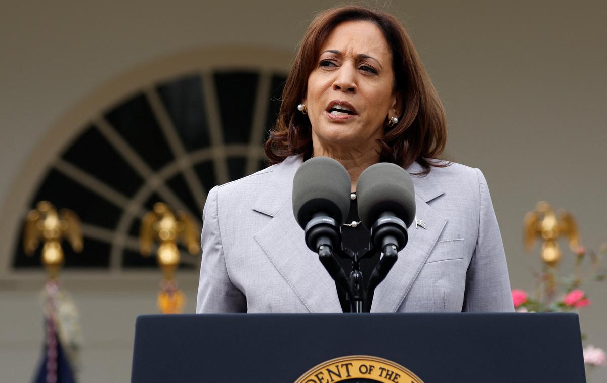 Kamala Harris | Vodenje novega urada bo Kamali prineslo večjo prepoznavnost v državi pred predsedniškimi volitvami, ki bodo prihodnje leto. | Foto Reuters