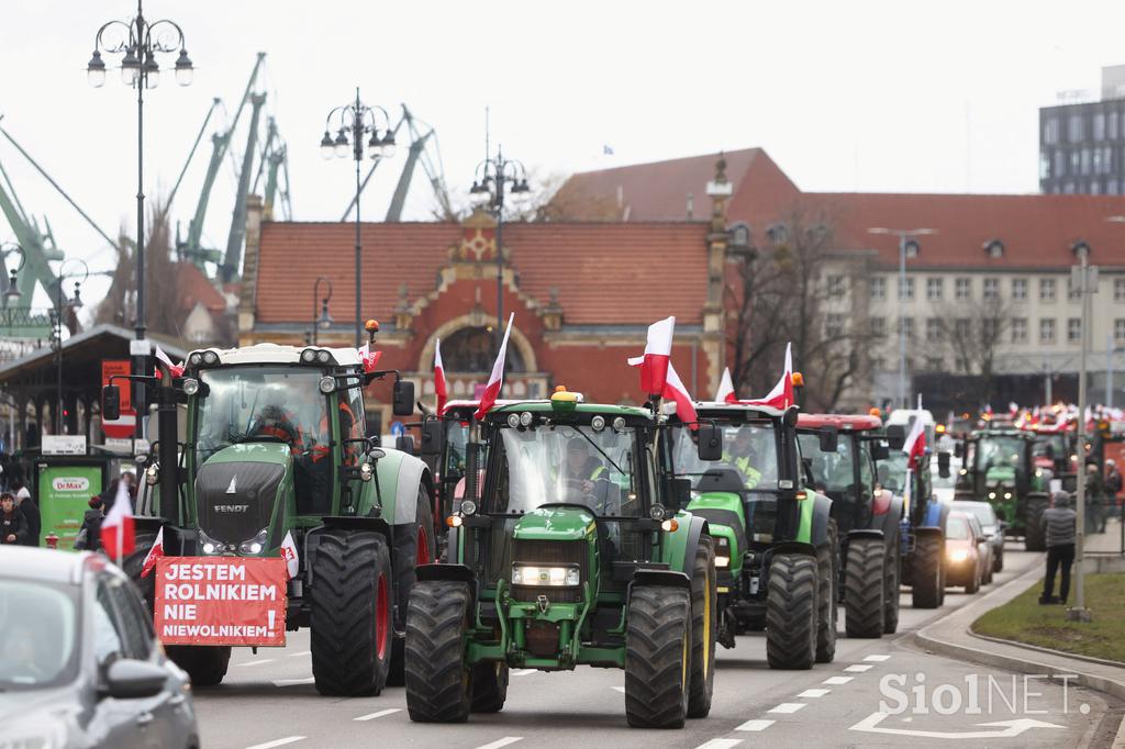 Kmetje protest