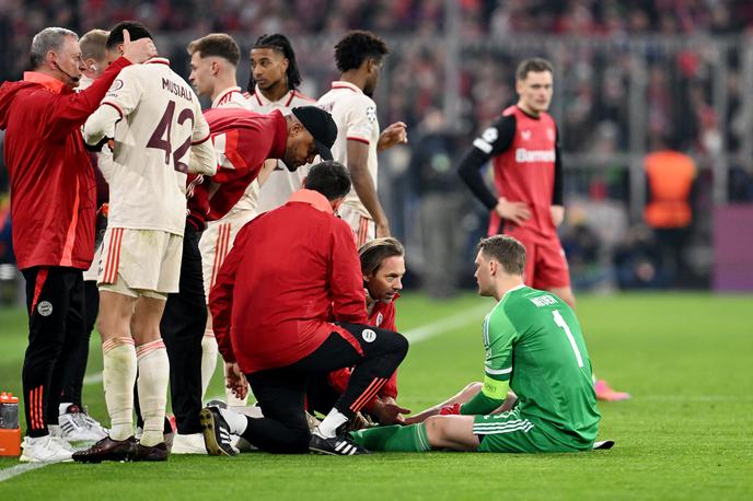 Manuel Neuer | Manuel Neuer se je poškodoval med proslavljanjem zadetka. | Foto Reuters