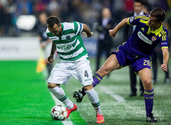 Z Mariborom je že igral v ligi prvakov. Igral je tudi pri remiju proti lizbonskemu Sportingu. | Foto: Vid Ponikvar