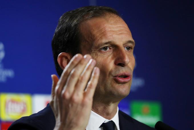 Massimiliano Allegri ima z Juventusom v ligi prvakov samo en cilj. Želi postati evropski prvak. | Foto: Reuters